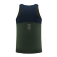 thumbnail image 4 of SSAAVKUY Deals Men's Sleeveless Tank Tops Crewneck Solid Loose Fit Shirt Quick Drying Sports Muscle Workout Bodybuilding Summer Tees Army Green XXL, 4 of 5