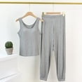 thumbnail image 7 of hotojiny Lounge Sets for Women Tank Tops Sleeveless with Long Pants Pajamas Sets 2 Piece Soft Yoga Outfit Lounge Sleepwear, 7 of 7