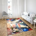 thumbnail image 4 of Happy New Year Rat Terrier Chills on Year-End Party Indoor Rug Ratty Dog Lover Carpet Living Bed Room Sofa Home Decor - 12023, 4 of 5