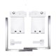 thumbnail image 1 of Kit de herrajes para cama de pared Fácil instalación Profesional Práctico Ahorro de espacio Hágalo usted mismo M, 1 of 9