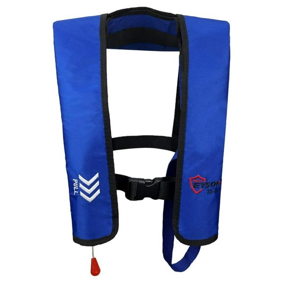 Inflatable Life Life Vest Basic Automatic/Manual (Blue Auto)