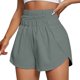 thumbnail image 1 of MKLEKYY Pantalones Cortos Casuales Para Mujer, Para Correr, Entrenamiento, Cintura Elástica, Pantalones Deportivos De Yoga, 1 of 4