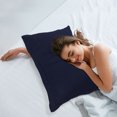 thumbnail image 2 of PiccoCasa 2 Packs Pillowcases Soft 1800 Microfiber Pillow Shams with No Zipper, Standard Navy Blue, 2 of 8