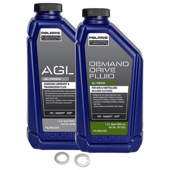 Drivetrain Oil Change Kit with Polaris Oil Compatible With Polaris SPORTSMAN 500 4X4 1996-2003