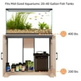 thumbnail image 5 of unipaws 30-50 Gallon Aquarium Stand, Fish Tank Stand with Storage Cabinet, 5 of 7