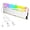 White, variant on CEORPER 5V 3Pin ARGB Memory Heatsink Fast HeatDissipation Desktop Computer Coolers