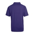 thumbnail image 3 of Men's Cutter & Buck Purple ECU Pirates Prospect Eco Textured Stretch Recycled Polo, 3 of 3