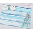 thumbnail image 4 of Fennco Styles Soft Watercolor Design Placemats 14 x 20 Inch, Set of 4 – Blue Table Mats for Home Décor, Dining Table, Banquets, Holidays and Special Events, 4 of 4