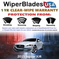 thumbnail image 2 of 2015 Jaguar XJR Beam Wiper Blades Wipers w/1yr Warranty (Set of 2) (WiperBladesUSA), 2 of 5