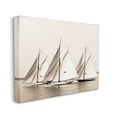 thumbnail image 4 of Stupell Industries Vintage Sailboat Fleet Transportation Photography Gallery Wrapped Canvas Art Print Wall Art, 20 x 16, 4 of 8