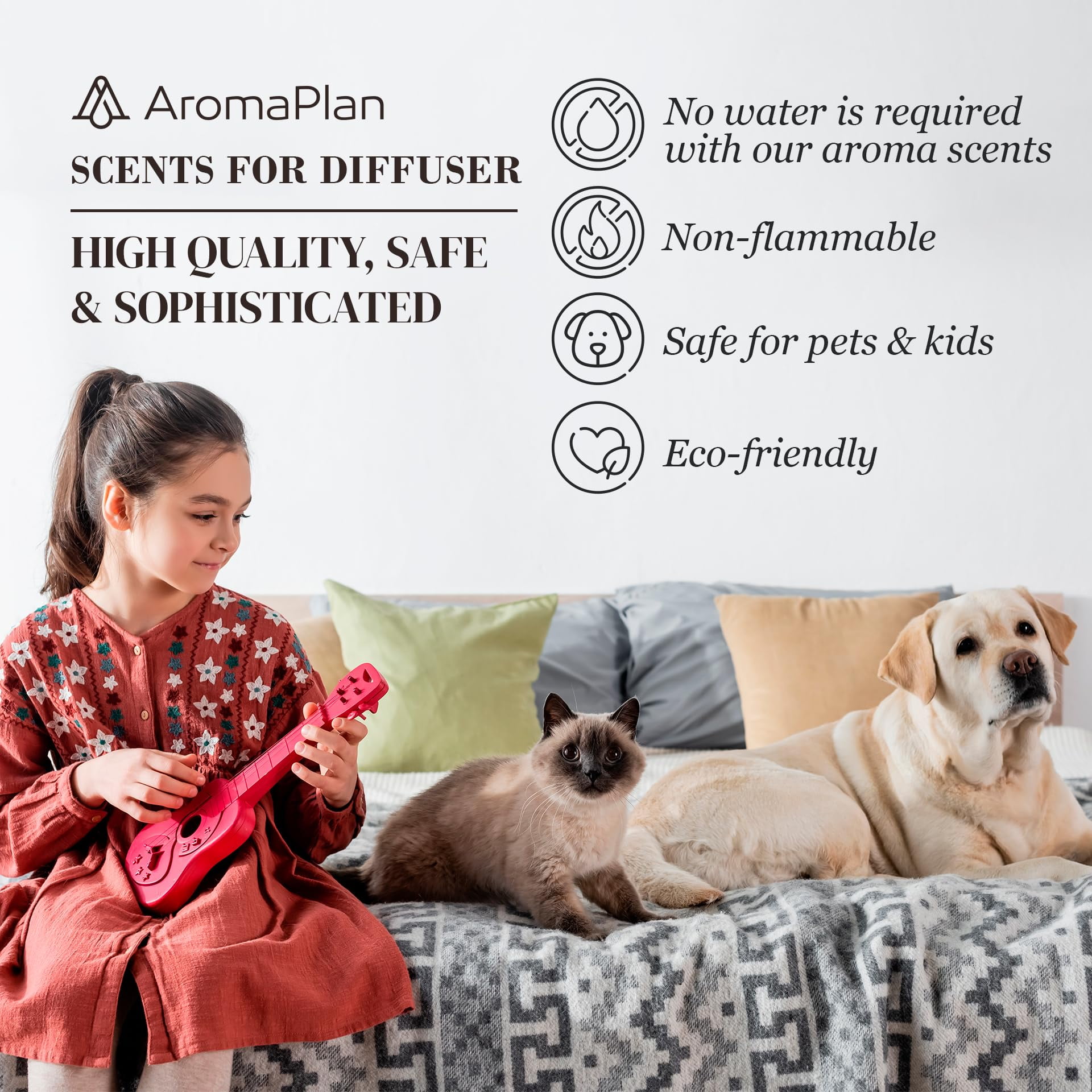 AromaPlan 24 Knights Essential Oil, 1.5 fl oz (45ml) - Hotel Collection, Luxury Home Fragrance