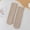 khaki, variant on Solid Color Men Super Thick Cold Resistant Long Plush Winter Socks Floor Socks Snow Socks Men Socks BLACK