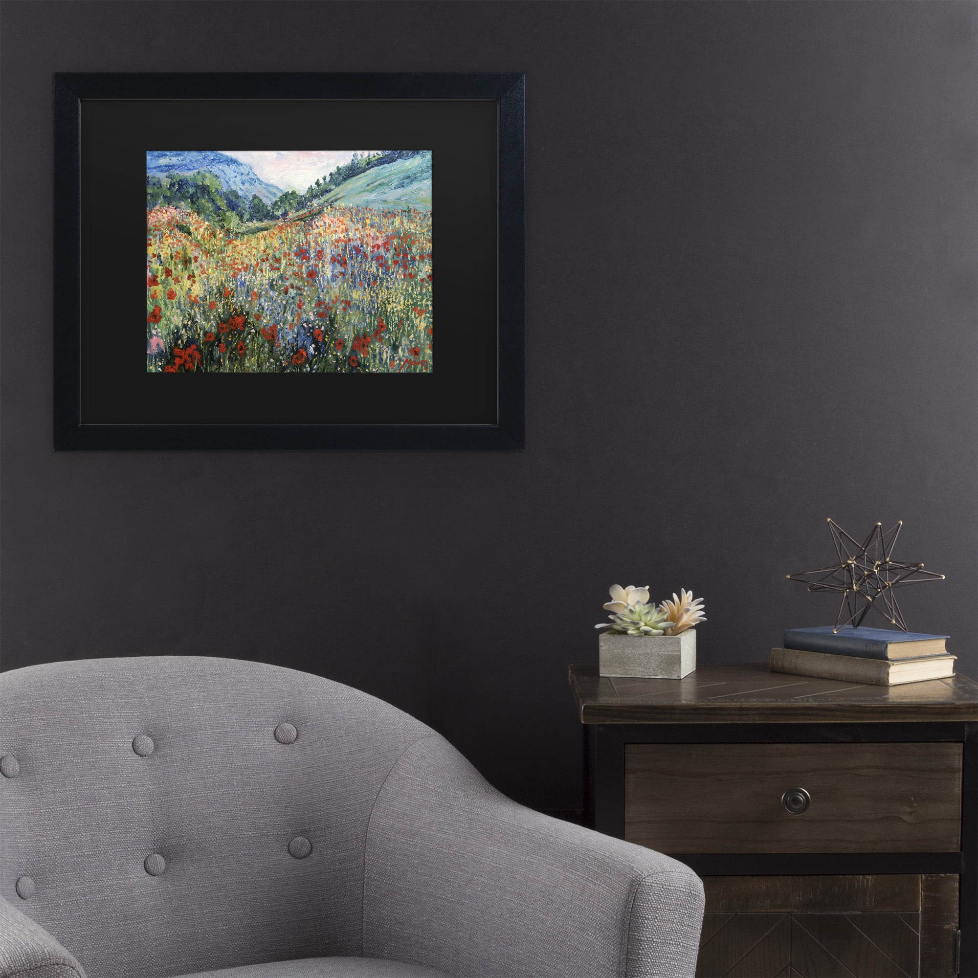 Trademark Fine Art 'Field of Wild Flowers' Canvas Art by Masters Fine Art