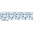 thumbnail image 3 of Ambesonne Nautical Fabric by the Yard Upholstery, Cartoon Stingrays Starfish, 10 Yards, Dark Lavender Pink, 3 of 5
