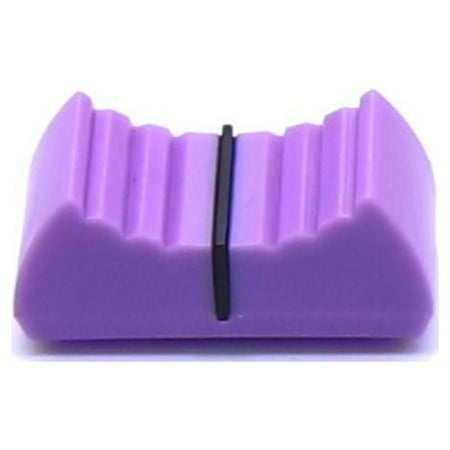 10PCS Supplies Sensitive Slider Sliding Switch Knob Cap Mixer Dimmer Fader Knob Cap Touch Push-Pull Cap Potentiometer Cap PURPLE