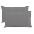 thumbnail image 3 of Royale Linens Grey Pillowcase Set of 12 - King 20"x40" Bed Pillow Cover - 1800 Brushed Microfiber - Wrinkle & Fade Resistant - Bulk Pillow Cases - Hotel Quality Pillowcase 12 Pack (King, Grey), 3 of 9