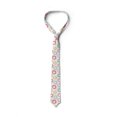 thumbnail image 3 of Geometric Necktie, Doodle Circular Shapes, Dress Tie, 3.7", Multicolor, by Ambesonne, 3 of 3
