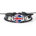 thumbnail image 2 of Pulsera de bandera Nacional La Vida Bella Finlandia Noruega Suecia Dinamarca Unisex, 2 of 4