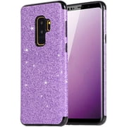 Galaxy S9 Case Bling Compatible with Samsung S 9 Phone Cover GalaxyS9 Skin Glitter Gaxaly Glaxay 9s Sam Luxury