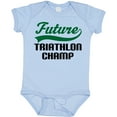 thumbnail image 3 of Inktastic Future Triathlon Champ Boys Baby Bodysuit, 3 of 5