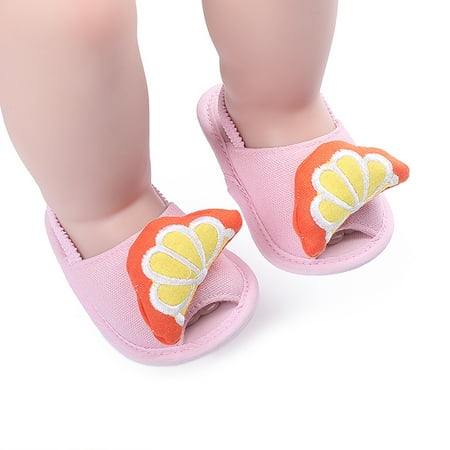 

Cathalem Kids Sandals Size 1 Prewalker Children Girls Shoes Baby Toddler Sandals Summer Baby Shoes Sandal Pink 9 Months