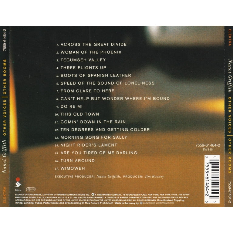 Nanci Griffith - Other Voices Other Rooms - Music & Performance