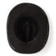 thumbnail image 5 of Western Cowboy Hat, Roll-up, Wide Brim With Punk Rivet Belt Capblue, 5 of 5