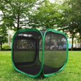 thumbnail image 4 of 40x40x60 Insect Habitat Cage, Butterfly Insect Habitat with Clear Collapsible Mesh Cover, 4 of 4