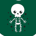 thumbnail image 4 of Inktastic Happy Halloween Spooky Skeleton and Stars Boys or Girls Baby Bib, 4 of 4