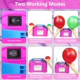 thumbnail image 3 of Electric Balloon Pump Portable Balloon Pump Electric Air Balloon Pump Electric Balloon Inflator, Balloon Decorations for Birthday Parties, Weddings, Festivals and Party（Rose Red）, 3 of 7