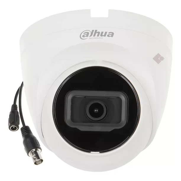 Camara Domo 2mp 102° Supert Adapt Micrófono Hac-hdw1200tq-a Color Blanco