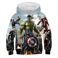 thumbnail image 1 of Marvel primavera nuevos niños 1-14 años ropa Hulk prendas de vestir exteriores dibujos animados Spider-man bebé Tops niñas niños niño Sudadera con capucha sudaderas 6T zhangyuxiang CONDUJO, 1 of 2