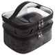 thumbnail image 1 of Bolsas de maquillaje Organizador de estuches cosméticos de viaje de doble capa, 1 of 5