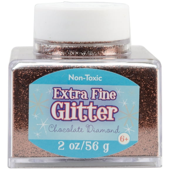 Sulyn Extra Fine Glitter 2oz-Chocolate