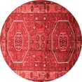 thumbnail image 1 of Ahgly Company Indoor Round Persian Red Traditional Area Rugs, 6' Round, 1 of 4