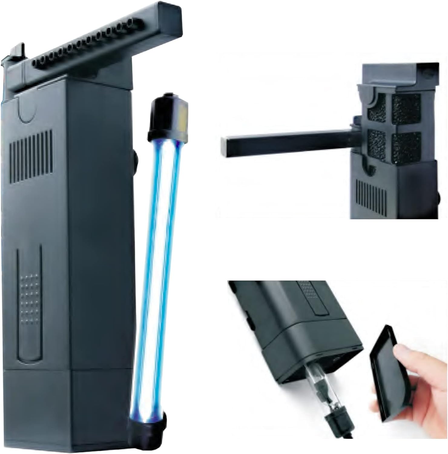 AQUATOP IF9-UV 211 GPH Internal Filter with 9 Watt UV