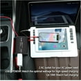 thumbnail image 4 of 300W Car Power Inverter DC 12V to 110V AC for Vehicles Converter USB-C PD65W/18W Fast Charging Ports Car Charger Adapter (Black), 4 of 14