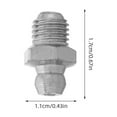 thumbnail image 2 of ETHZZLE 20 Sets Grease Fittings Kit For DIY Enthusiasts Iron Lubrication, 2 of 8