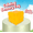 CHEESE BLOCK, variant on Pineapple Shape Squeezy Fidget Toys,Squeezy Sensory Toys, Slow Rising Squishy Relief Soft Stress Relief & Fidget Toys,  Fruit / Food Toys for Adult Work Teens Study