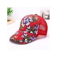 thumbnail image 1 of Hawaiian Trucker Hat Baseball Cap Tropical Floral Mesh Snapback Adjustable Men, 1 of 7