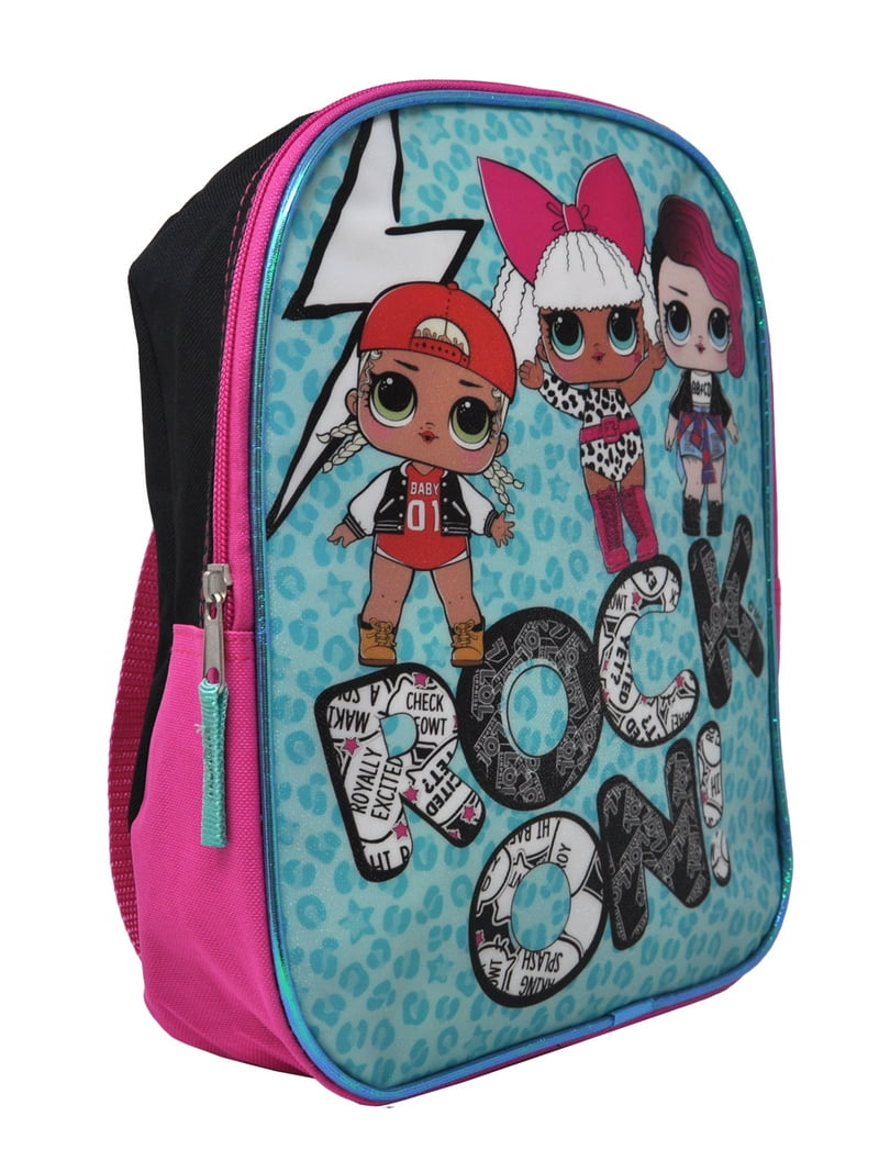 Empleado amistad cura LOL Surprise! Mini Backpack 11" Rocker Diva M.C. Swag Rock On - Walmart.com