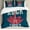 Teal Dark Coral, variant on Ambesonne Deer Hunting Duvet Cover Sets, Mystic Wild Animal, 2-King, Violet Blue Purpleblue