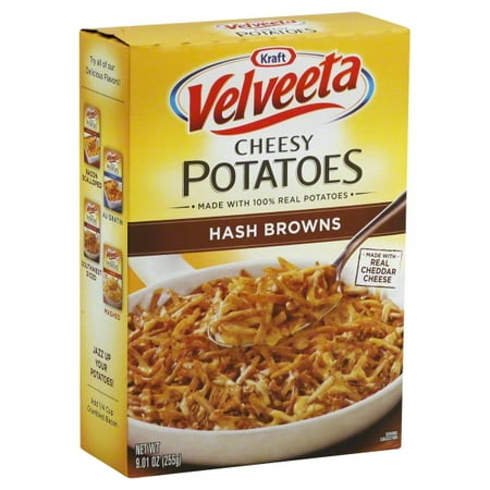 UPC 021000042388 product image for Kraft Velveeta Hash Browns Cheesy Potatoes, 9.01 oz | upcitemdb.com