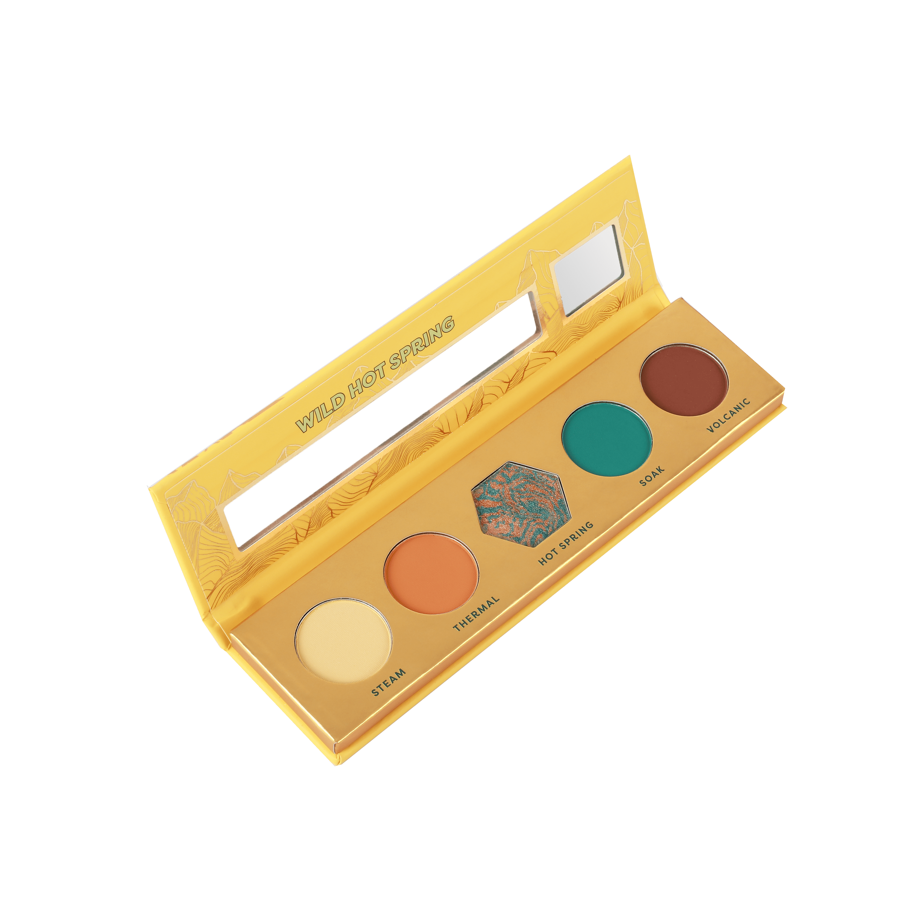 Profusion Cosmetics 5 Shade Eyeshadow Palette - Wild Hot Spring