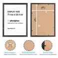 thumbnail image 6 of LaVie Home 8x12 Picture Frames (2 Packs, Black) Simple Designed Photo Frame for Wall Mount, Set of 2 Classic Collection, 6 of 7