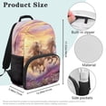 thumbnail image 7 of Yuyamidu Running Horse Backpack for Kids Girls School Book Bag 17 Inch Back Pack Casual Daypack with Padded Shoulder Straps Outdoor Knapsacks, 7 of 7