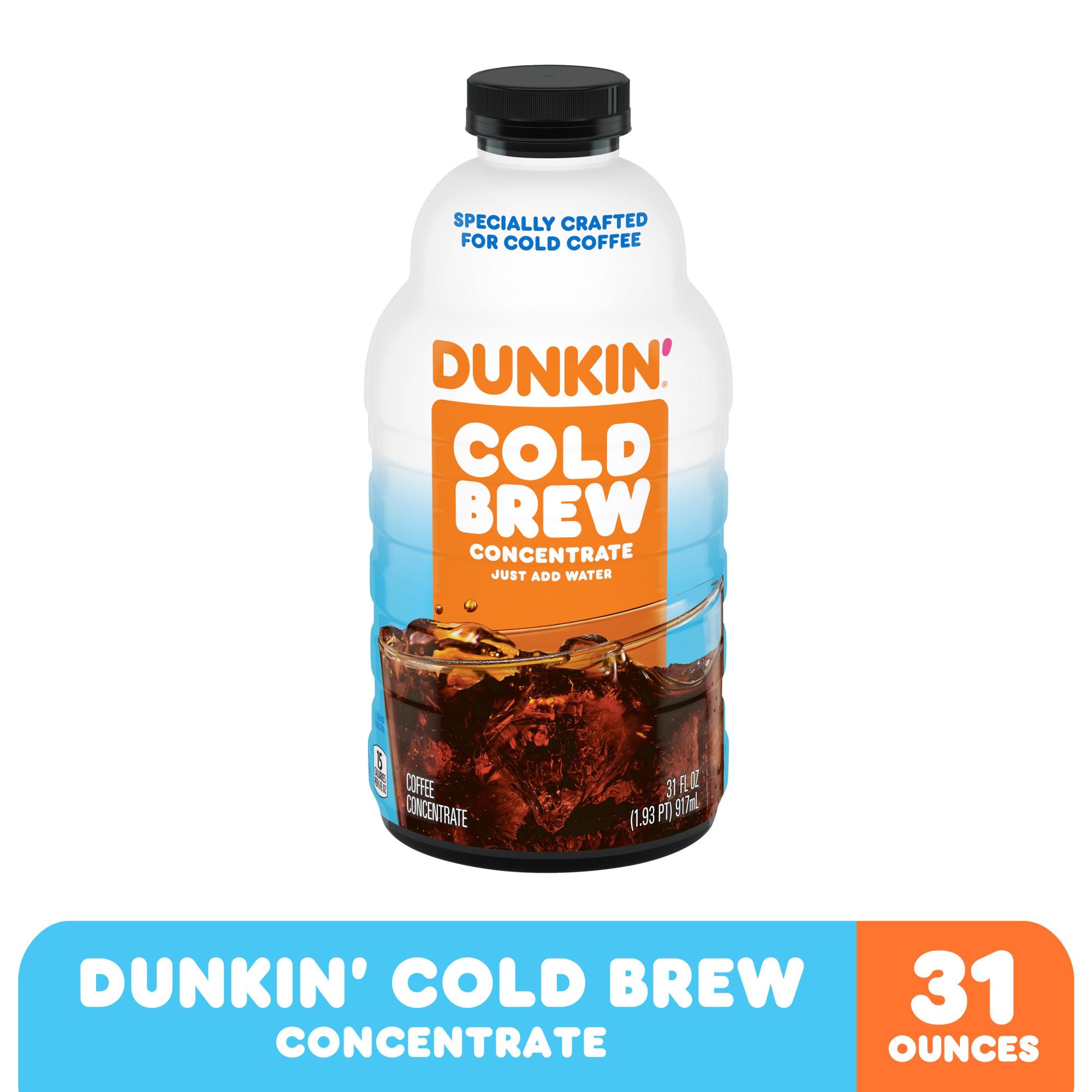 Dunkin Cold Brew Coffee Concentrate, 31 Oz. - image 3 of 13