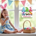 thumbnail image 4 of Easter Bunny Wooden Wall Hanging - Colorful Easter Eggs Happy Easter Sign, Home Door Decor for Spring Holiday Party, Ready to Hang, 4 of 5