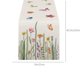 thumbnail image 3 of Fiudx Camino de Mesa de Lino, Elegante Mantel con Diseño Floral, Versátil para Uso En Interiores y Exteriores, Material de Calidad para Una Belleza Duradera, Decoración para Comedor y Sala de Estar,, 3 of 6