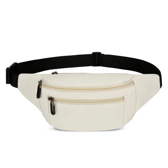 STCYLZFU Unisex Multi-Compartment Fanny Pack – Lightweight, Large Capacity Waist Bag for Phone, Keys & Essentials – Wear as Chest or Crossbody for Running, Commute, Travel